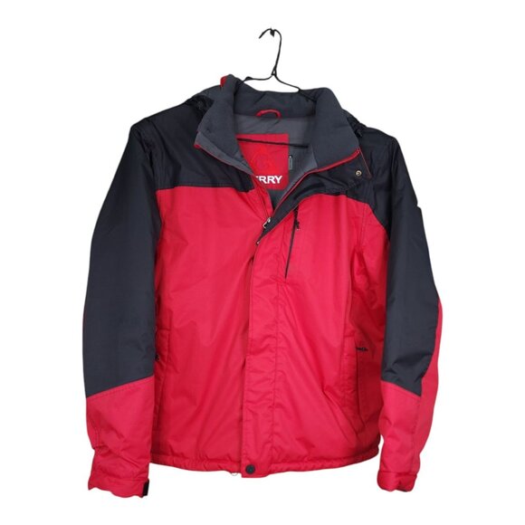 Gerry Mens Red & Black Puffer Jacket XL Polyester & Nylon Cold Weather Rated - Picture 16 of 16